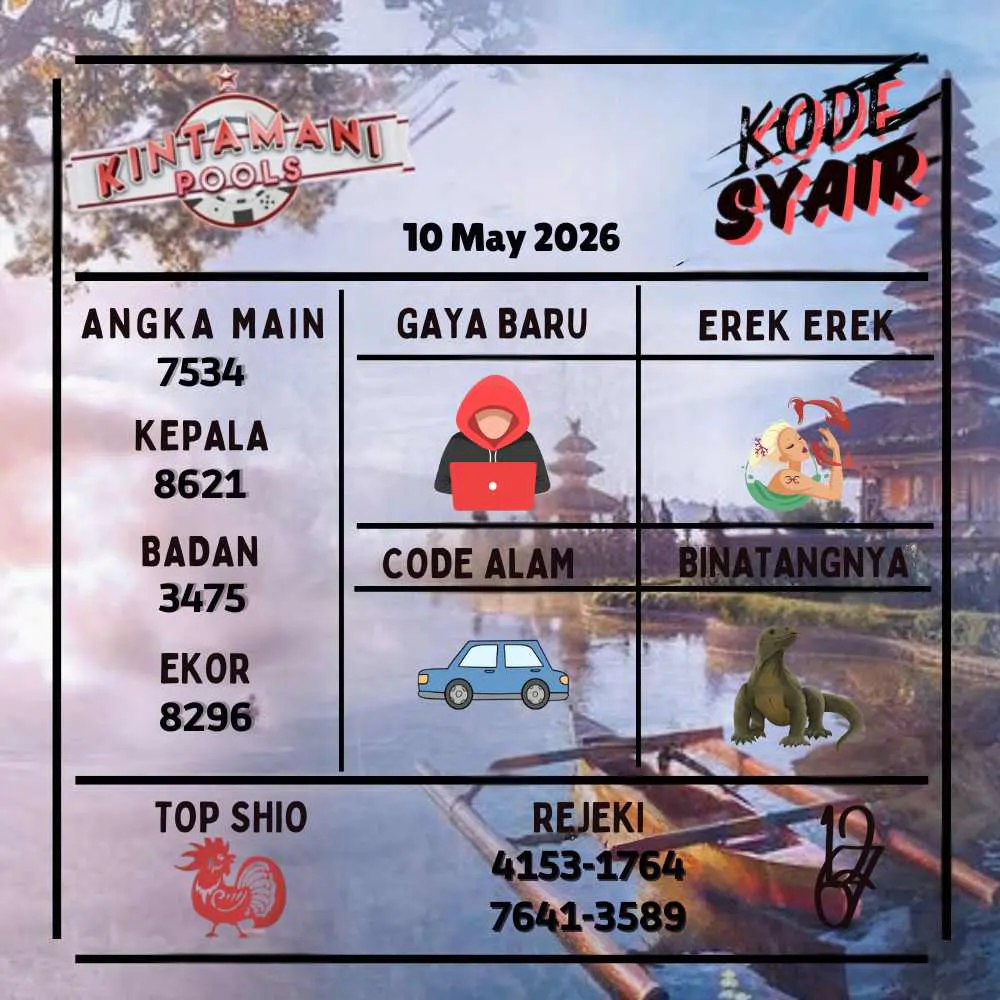 Kode Syair Kintamani Pools Mei 2026