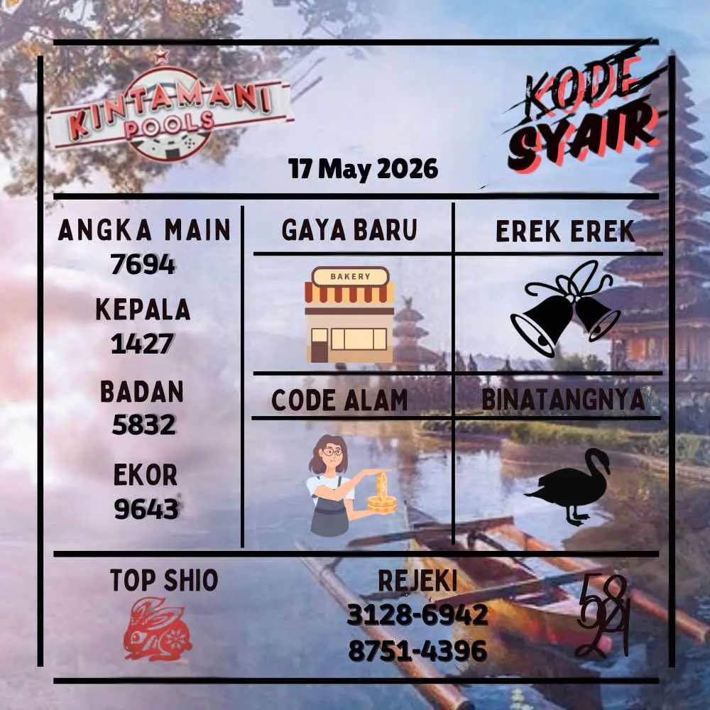Kode Syair Kintamani Pools Mei 2026