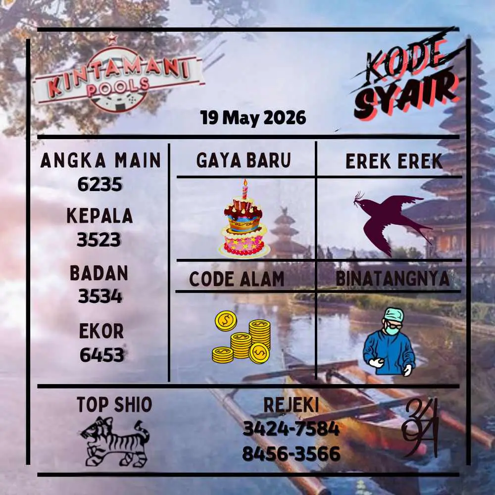Kode Syair Kintamani Pools Mei 2026