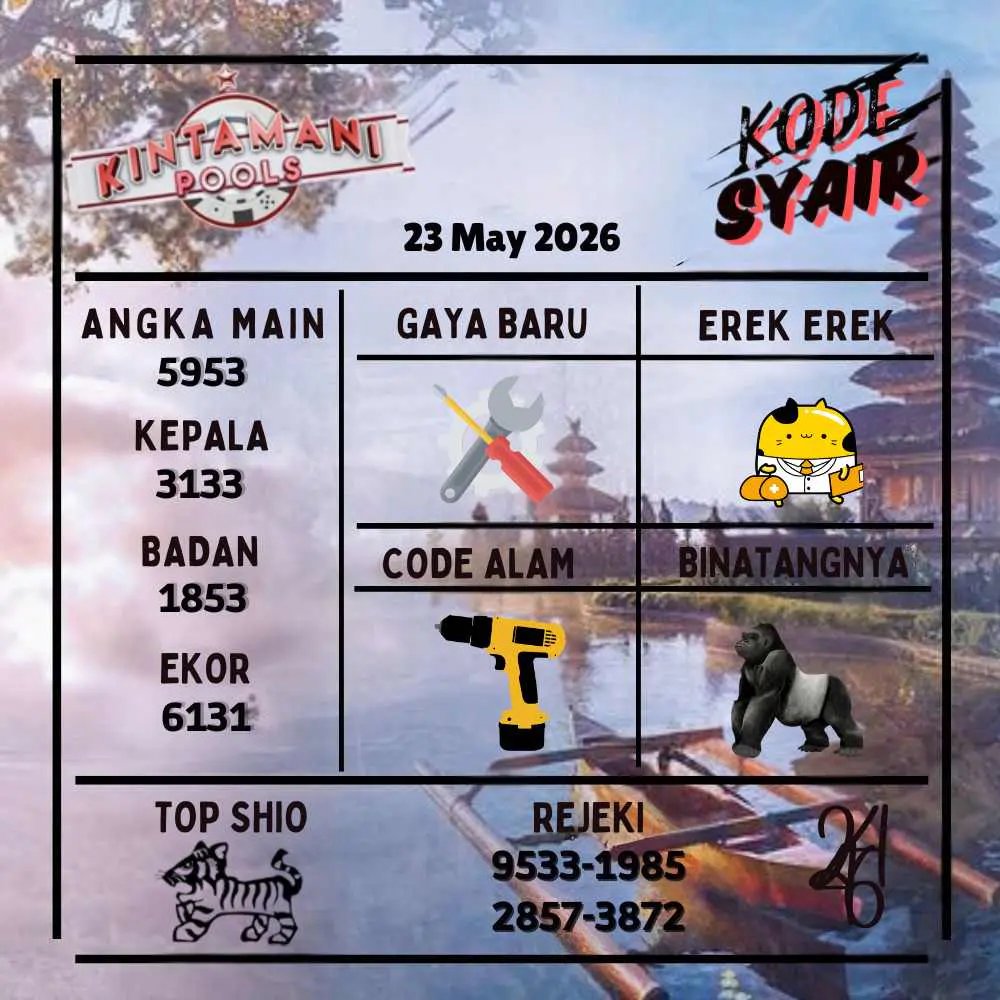 Kode Syair Kintamani Pools Mei 2026