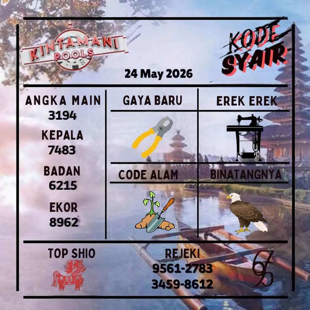 Kode Syair Kintamani Pools Mei 2026