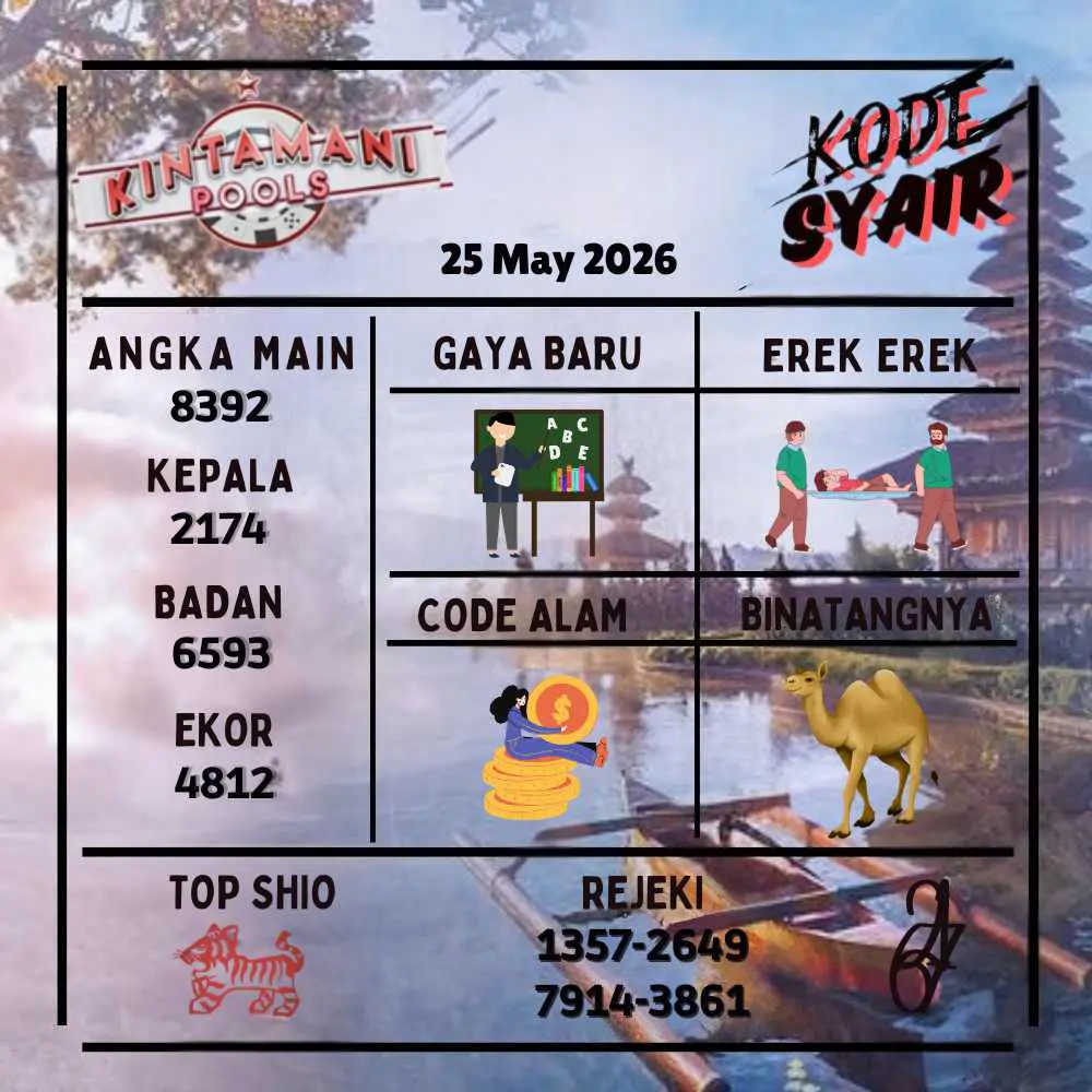 Kode Syair Kintamani Pools Mei 2026
