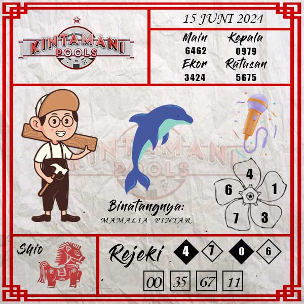 Kode Syair Kintamani  - June Pools