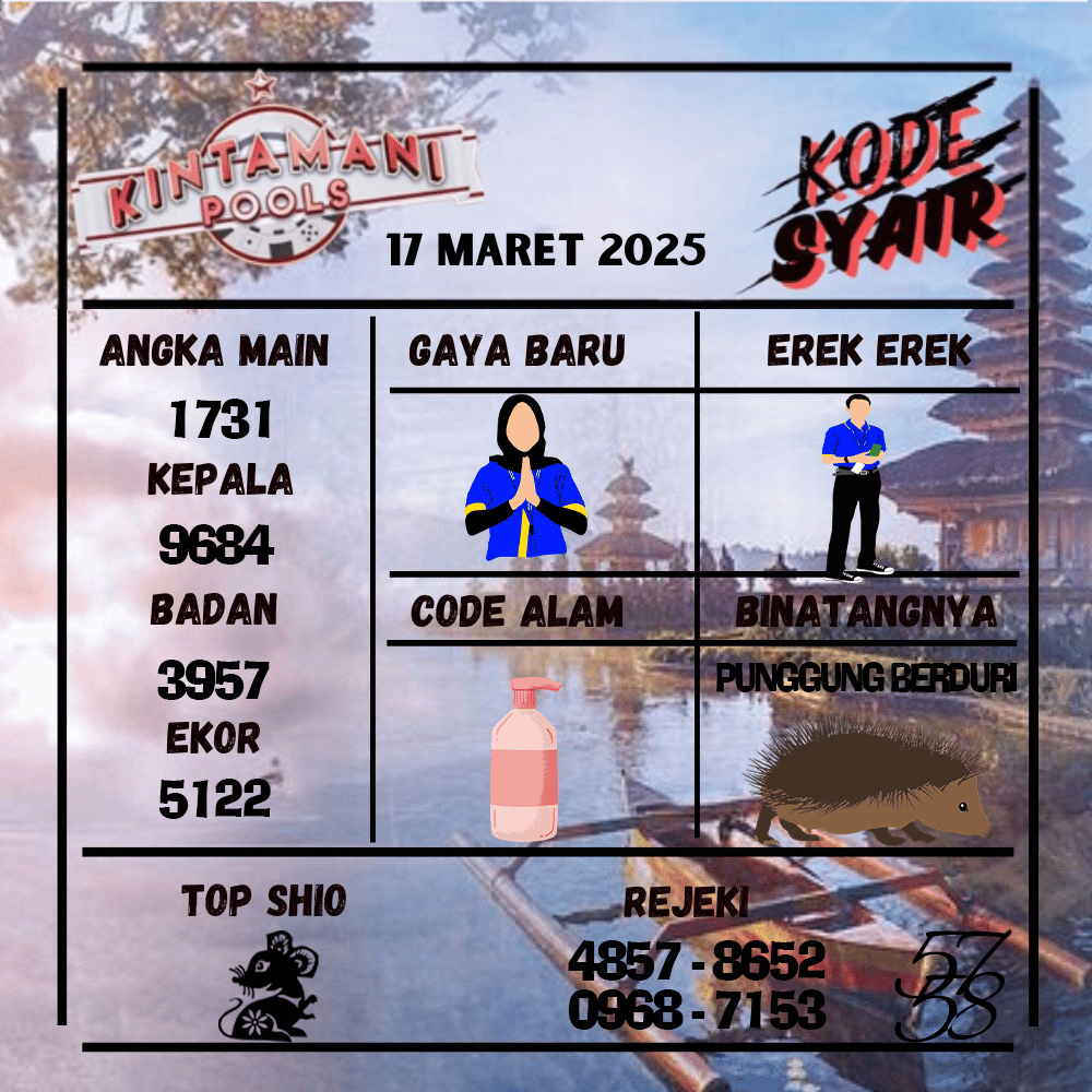 Kode Syair Kintamani Pools - Maret  Pools
