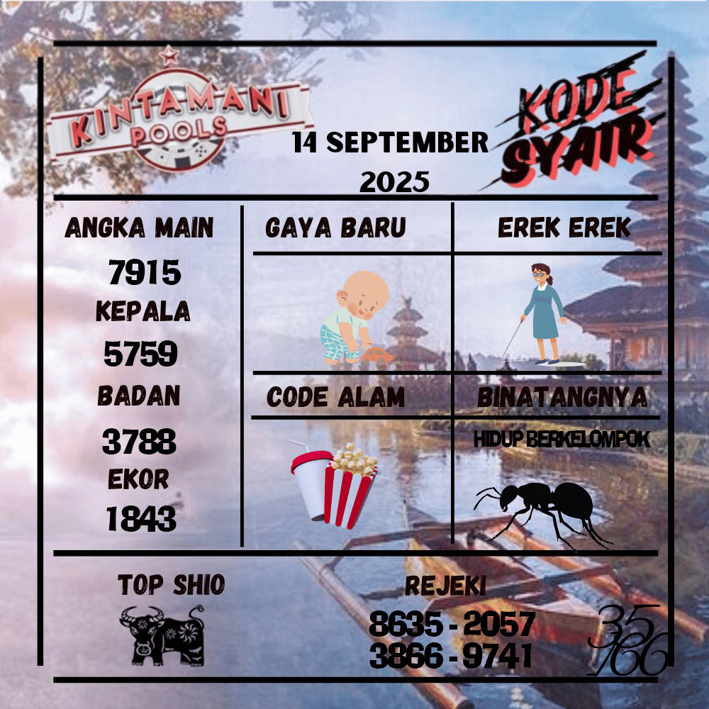 Kode Syair Kintamani Pools - September Pools