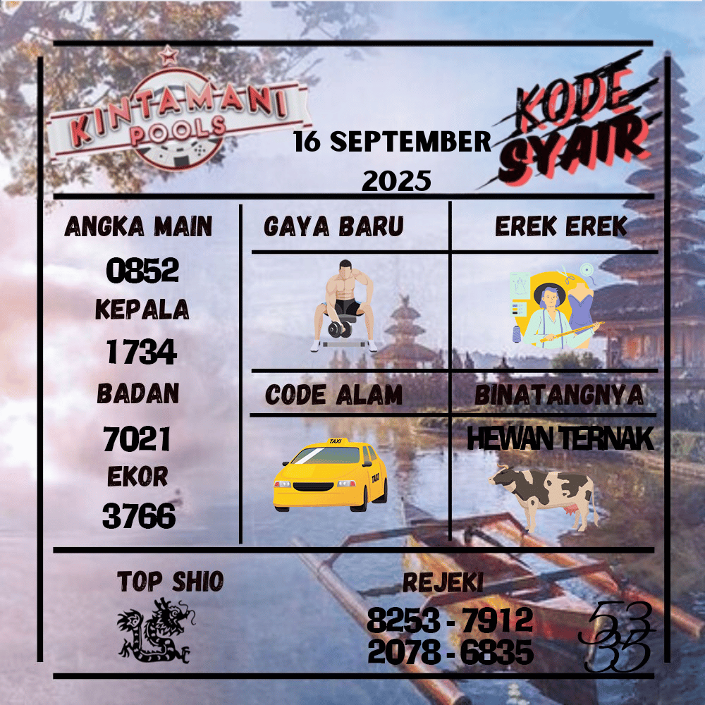 Kode Syair Kintamani Pools - September Pools