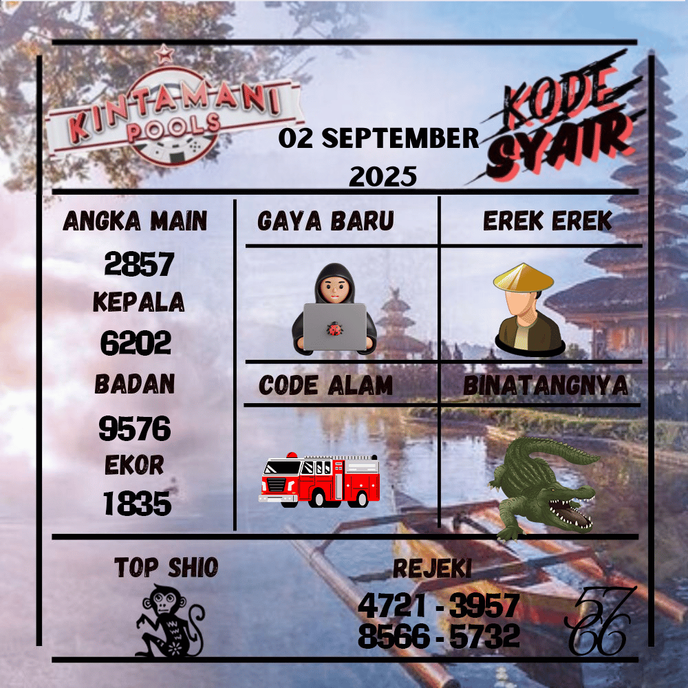 Kode Syair Kintamani Pools - September Pools